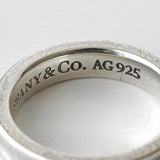 ティファニー 1837 ナロー シルバー925 指輪 リング 7.5号 - NEWSED