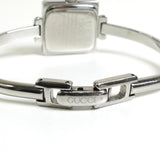 グッチ 1900L 0357576 バングルウォッチ SS / クォーツ ブルー文字盤 腕時計 電池交換済 - NEWSED