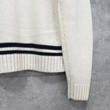 フレッド ペリー ロゴ チルデンニット アイボリー