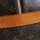 ルイ ヴィトン モノグラム キャリーオール ボストンバッグ ブラウン M40074