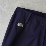 シュミーズ ラコステ 1970's ロゴパッチ フレアスラックス ネイビー - NEWSED
