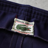 シュミーズ ラコステ 1970's ロゴパッチ フレアスラックス ネイビー - NEWSED