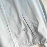 アイゾッド ラコステ 1970's ヴィンテージ 糸巻きタグ ブルゾン ドリズラージャケット ロゴパッチ パステルブルー - NEWSED