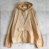 アイゾッド ラコステ ヴィンテージ 1970's 糸巻きタグ アノラックパーカー ナイロンジャケット ロゴパッチ ベージュ - NEWSED