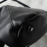 エムエムシックス メゾン マルジェラ レザー ジャパニーズバッグ クロスボディ ショルダーバッグ ブラック