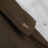 イヴ サンローラン 1990's ヴィンテージ ウール ダブル チェスターコート モカブラウン - NEWSED