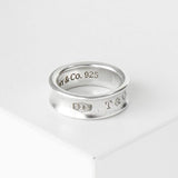 ティファニー 1990's ヴィンテージ 1837 ナロー シルバー925 指輪 リング 10.5号 - NEWSED