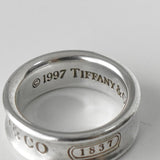 ティファニー 1990's ヴィンテージ 1837 ナロー シルバー925 指輪 リング 10.5号 - NEWSED