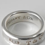 ティファニー 1990's ヴィンテージ 1837 ナロー シルバー925 指輪 リング 12.5号 - NEWSED