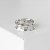 ティファニー 1990's ヴィンテージ 1837 ナロー シルバー925 指輪 リング 12.5号 - NEWSED