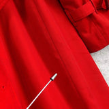 バーバリー 1990's ヴィンテージ ノバチェック裏地 トレンチコート レッド - NEWSED