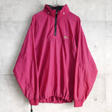 ラコステ 1990's ヴィンテージ ナイロンプルオーバー アノラックパーカー ピンク - NEWSED