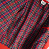 アイゾッド ラコステ 1990's ヴィンテージ 中綿ジャケット ブルゾン ロゴパッチ レッド - NEWSED