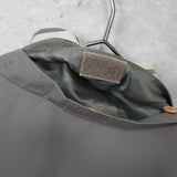 イヴ サンローラン 1990's ヴィンテージ YSLロゴ 刺繍 リバーシブル ナイロンジャケット ブルゾン カーキ / ベージュ - NEWSED