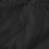 イヴ サンローラン 1990's YSLロゴ リバーシブル 中綿ベスト チェック柄 チャコールグレー/カーキ - NEWSED