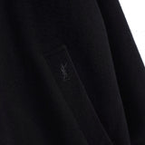 イヴ サンローラン 1990's ヴィンテージ YSLロゴ ウールコート ミドルコート ブラック - NEWSED