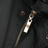 イヴ サンローラン 1990's ヴィンテージ YSLロゴ 刺繍 リバーシブル ナイロンジャケット ブルゾン グリーン - NEWSED