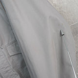 イヴ サンローラン 1990's ヴィンテージ YSLロゴ ブルゾン ホワイトグレー - NEWSED