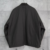 イヴ サンローラン 1990's YSLロゴ 中綿ジャケット ブルゾン スモーキーブラウン - NEWSED