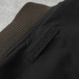 イヴ サンローラン 1990's YSLロゴ リバーシブル 中綿ベスト チェック柄 チャコールグレー/カーキ - NEWSED