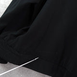 イヴ サンローラン 1990's ヴィンテージ リバーシブル YSLロゴ スエード調 ブルゾン ブラック チェック柄 - NEWSED