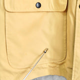 イヴ サンローラン 1990's ヴィンテージ YSLロゴ リバーシブル ナイロンジャケット ブルゾン イエロー / オフホワイト - NEWSED