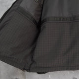 イヴ サンローラン 1990's YSLロゴ 中綿ジャケット ブルゾン スモーキーブラウン - NEWSED