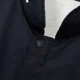 イヴ サンローラン 1990's ヴィンテージ YSLロゴ 刺繍 リバーシブル ナイロンジャケット ブルゾン オフホワイト / ブラック - NEWSED