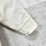 イヴ サンローラン 1990's ヴィンテージ YSLロゴ 刺繍 リバーシブル ナイロンジャケット ブルゾン カーキ / ベージュ - NEWSED