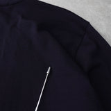 イヴ サンローラン 1990's ヴィンテージ YSLロゴ 格子柄 カーディガン ネイビー/グリーン - NEWSED