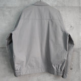 イヴ サンローラン 1990's ヴィンテージ YSLロゴ ブルゾン ホワイトグレー - NEWSED