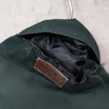 イヴ サンローラン 1990's ヴィンテージ YSLロゴ 刺繍 リバーシブル ナイロンジャケット ブルゾン グリーン - NEWSED