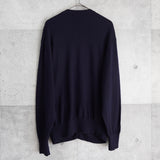 イヴ サンローラン 1990's ヴィンテージ YSLロゴ アーガイル柄 カーディガン ネイビー - NEWSED