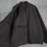 イヴ サンローラン 1990's YSLロゴ 中綿ジャケット ブルゾン スモーキーブラウン - NEWSED