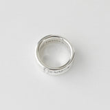 ティファニー 1997年製 1837 ナロー シルバー925 指輪 リング 8.5号 - NEWSED