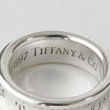 ティファニー 1997年製 1837 ナロー シルバー925 指輪 リング 8.5号 - NEWSED