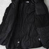 ザ ノースフェイス ドライベント ロゴ ロング丈 ダウンジャケット ダウンコート ブラック