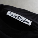 アクネ ストゥディオズ ロゴパッチ スウェット ブラック