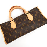 ルイ ヴィトン モノグラム ポパンクール ハンドバッグ ブラウン M40009