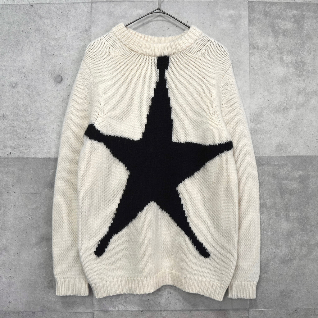 アクネ ストゥディオズ スター ニット アイボリー