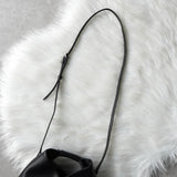 エムエムシックス メゾン マルジェラ レザー ジャパニーズバッグ クロスボディ ショルダーバッグ ブラック