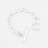 エルメス シェーヌダンクル シルバー925 ブレスレット MM 16コマ 新品仕上げ