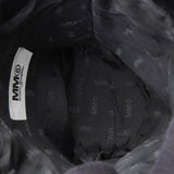 エムエムシックス メゾン マルジェラ ボア ファー / レザー 巾着バッグ ショルダーバッグ ポーチ アイボリー