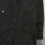 プラダ ナイロン トレンチコート ブラウン