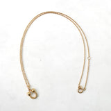 ディオール 1Pダイヤ リボンモチーフ ネックレス ゴールド - NEWSED