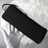 エルメス 2003年製 エールバッグPM レザー × トワルオフィシエ / トワルアッシュ □G刻 2way ハンドバッグ ショルダーバッグ ブラック / ベージュ - NEWSED