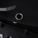 エルメス 2003年製 エールバッグPM レザー × トワルオフィシエ / トワルアッシュ □G刻 2way ハンドバッグ ショルダーバッグ ブラック / ベージュ - NEWSED