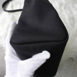 エルメス 2003年製 エールバッグPM レザー × トワルオフィシエ / トワルアッシュ □G刻 2way ハンドバッグ ショルダーバッグ ブラック / ベージュ - NEWSED