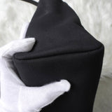 エルメス 2003年製 エールバッグPM レザー × トワルオフィシエ / トワルアッシュ □G刻 2way ハンドバッグ ショルダーバッグ ブラック / ベージュ - NEWSED