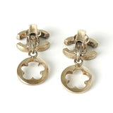 シャネル 2006年製 ココマーク スイング カットアウトフラワー イヤリング GP 06/P - NEWSED